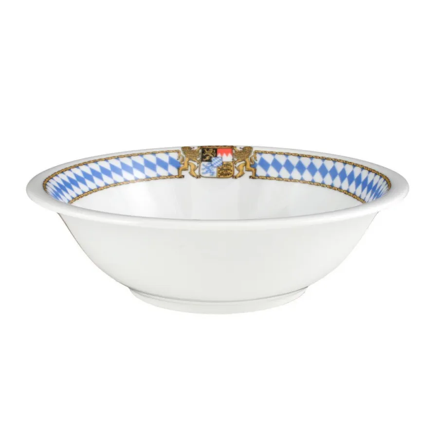 obrazek 1 Okrągła porcelanowa miska 16 cm zdobiona bawarskim motywem - Seltmann Weiden