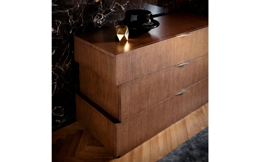 obrazek 3 Designerski Kredens z Drewna Dębowego do SAlonu, Sypialni - Bamax