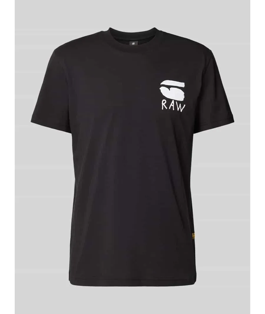 obrazek 1 T-shirt z nadrukiem z tyłu model ‘Burger’