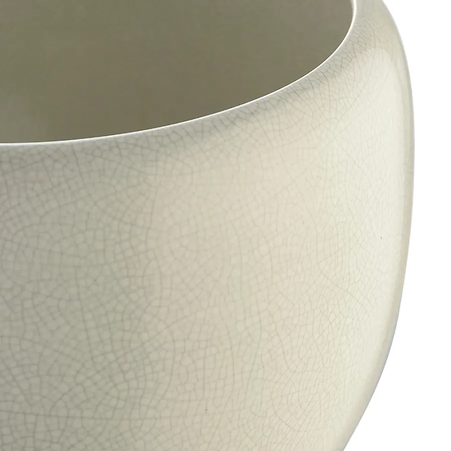 obrazek 4 Duża donica z glazurowanej ceramiki H.36xL.50xD.Int.39 cm