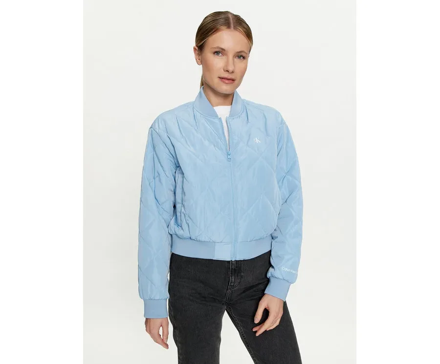 obrazek 1 Calvin Klein Jeans Kurtka bomber J20J222587 Niebieski Regular Fit