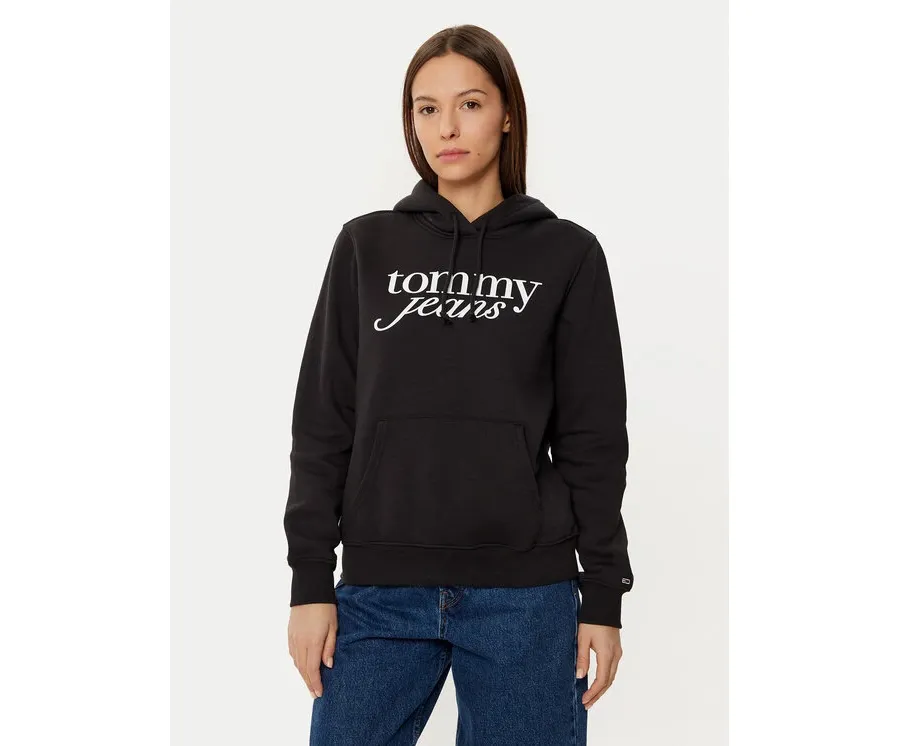 obrazek 1 Tommy Jeans Bluza DW0DW20170 Czarny Regular Fit