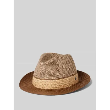 Zdjęcie Kapelusz słomiany w stylu Colour Blocking model ‘Trilby’