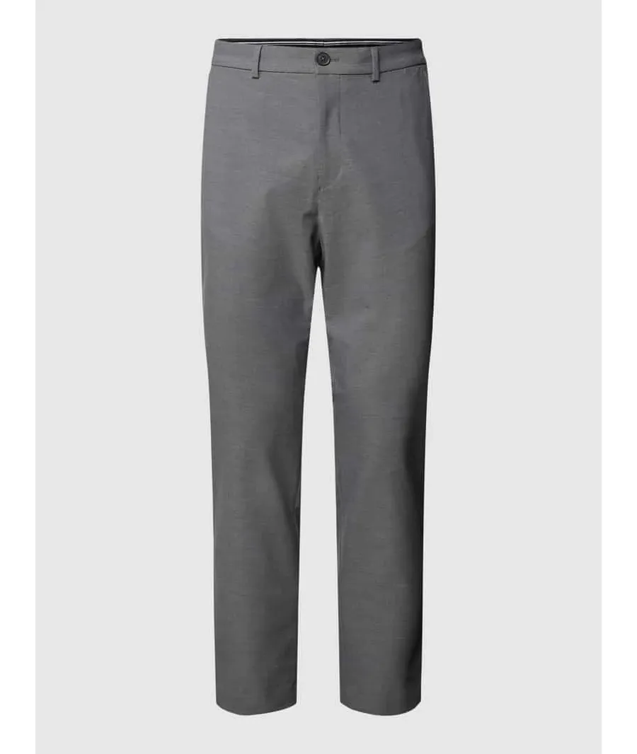 obrazek 1 Chinosy o kroju slim fit z dodatkiem wiskozy model ‘Dave’