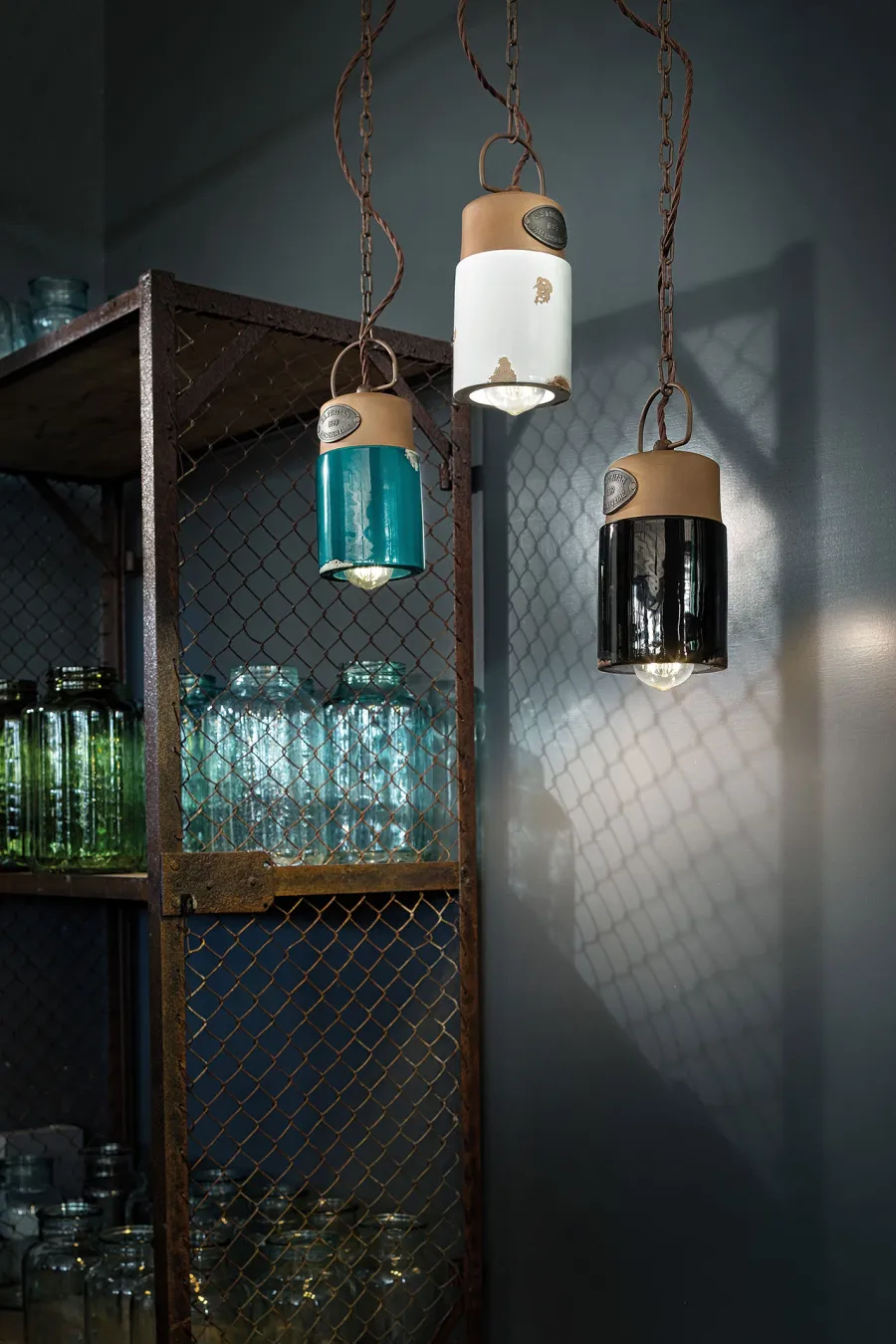 obrazek 2 Stylowa włoska lampa wisząca w stylu retro do wyjątkowego wnętrza