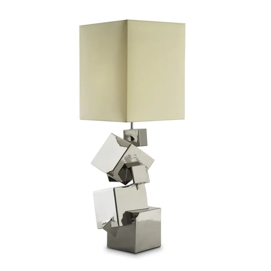 obrazek 3 Lampa ceramiczna z pirytu H.47xL.22xP.22 cm