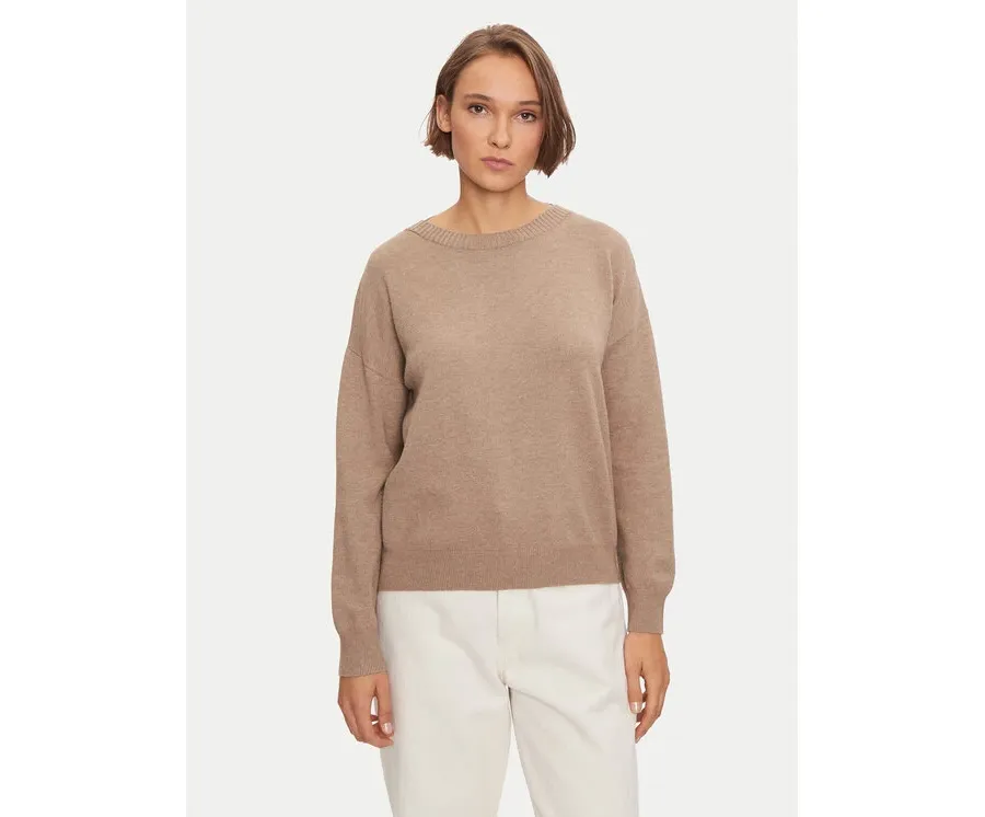obrazek 1 Replay Sweter DK3301.000.G23372 Beżowy Loose Fit REPLAY