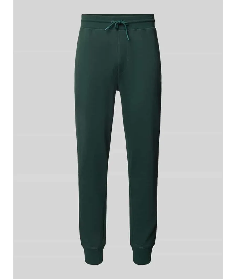 obrazek 1 Spodnie dresowe o kroju slim fit z elastycznym pasem