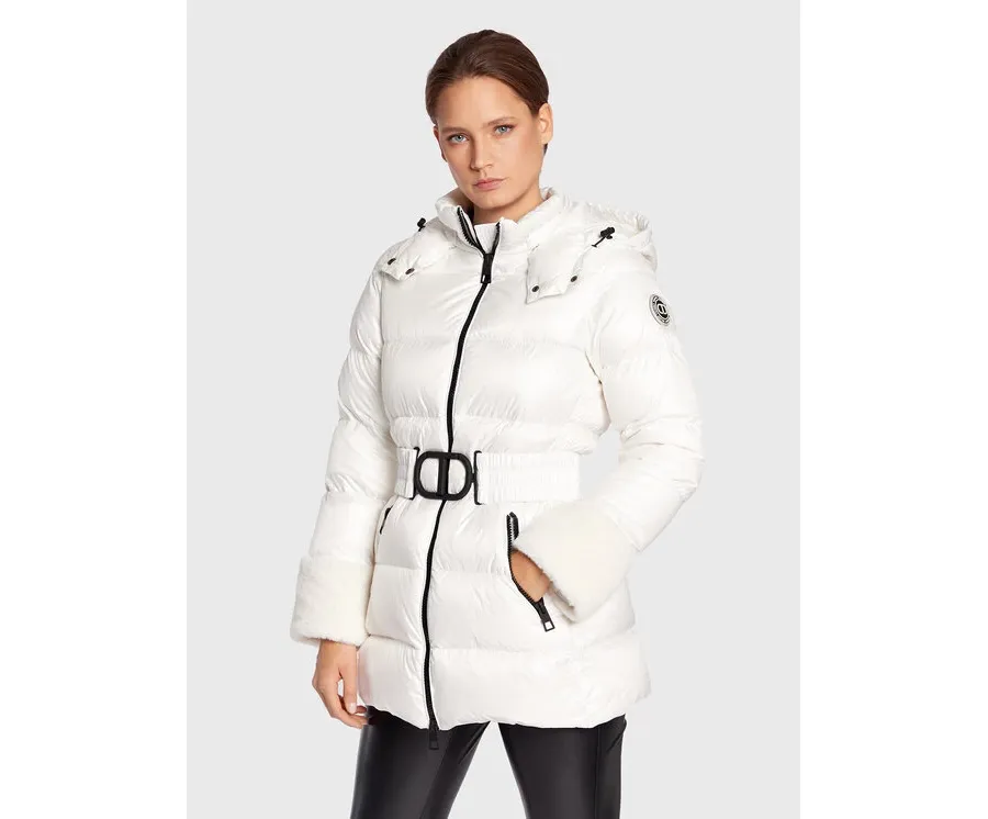 obrazek 1 TWINSET Kurtka puchowa 222TP2203 Biały Regular Fit