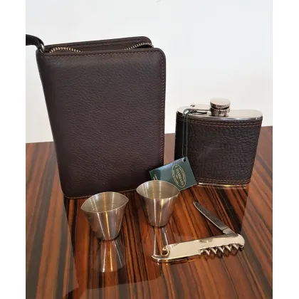 Zdjęcie Elegancki zestaw z piersiówką na prezent dla mężczyzny!