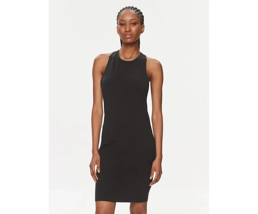 obrazek 1 Calvin Klein Swimwear Sukienka plażowa KW0KW02480 Czarny Regular Fit