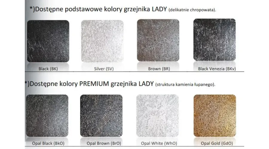 obrazek 8 Elegancki grzejnik dekoracyjny Lady z solidnych materiałów
