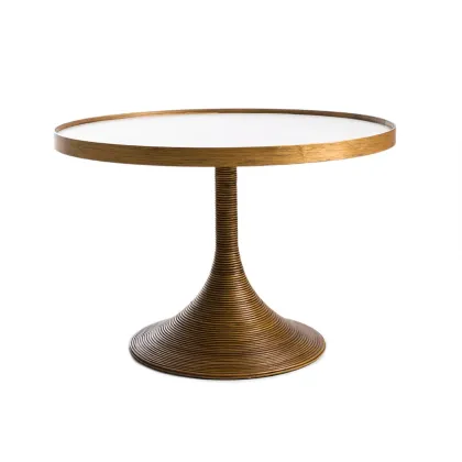 Picture A stunning rattan living room table, 60 cm, by Kenneth Cobonpue