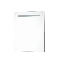 Zdjęcie Stylowe lustro podświetlane LED z chromowaną ramą – Stilhaus