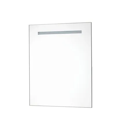 Zdjęcie Stylowe lustro podświetlane LED z chromowaną ramą – Stilhaus