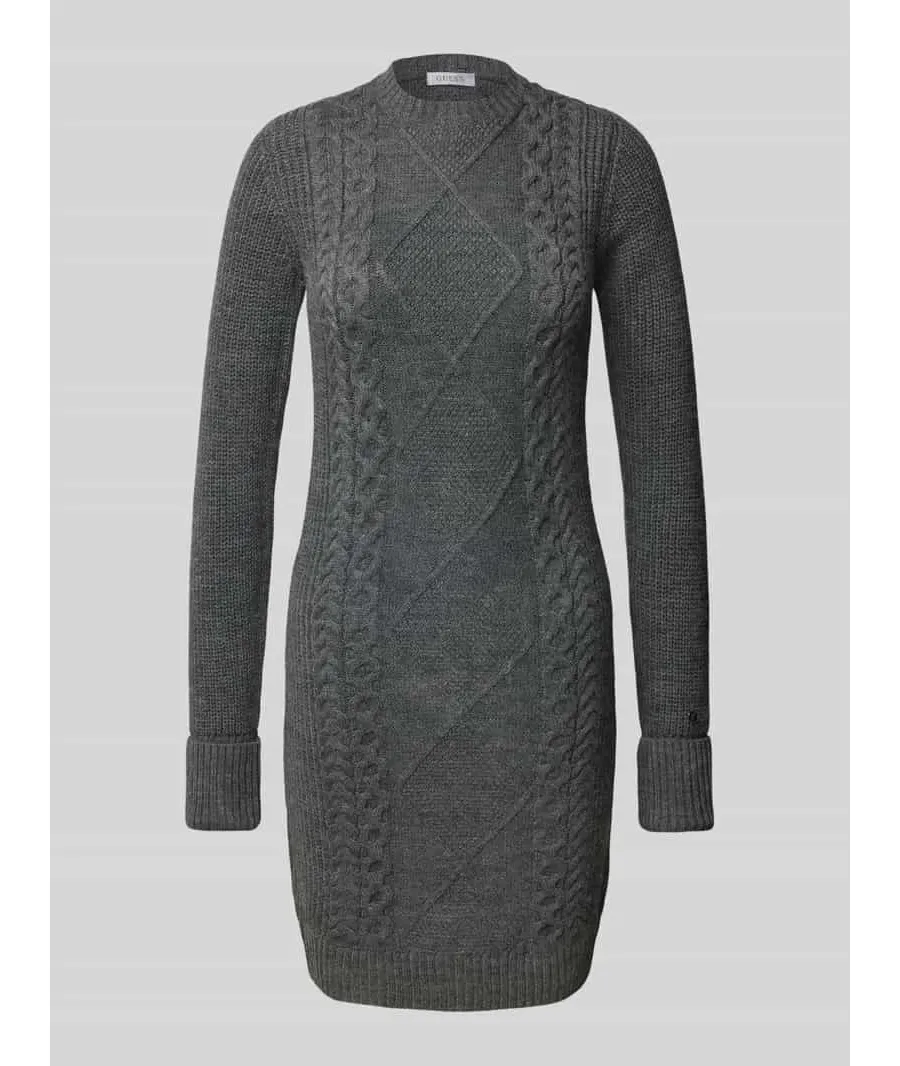 obrazek 1 Guess Sukienka dzianinowa Serena W4BK17 Z3HW0 Szary Regular Fit