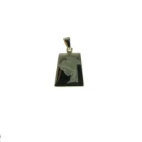 Picture A unique Italian Marian medallion 20x16mm