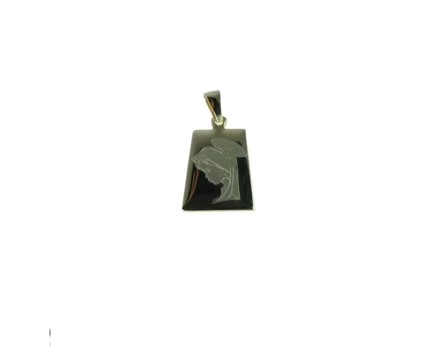 obrazek 1 Wyjątkowy włoski medalik Maryjny 20x16mm
