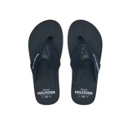 Zdjęcie Tommy Hilfiger Japonki Hilfiger 85 Beach Sandal FM0FM05339 Granatowy