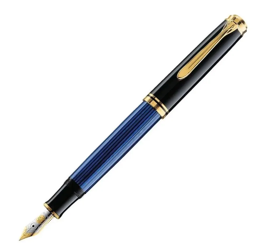 obrazek 1 Oryginalne pióro wieczne Souverän 600 Black-Blue od niemieckiej marki