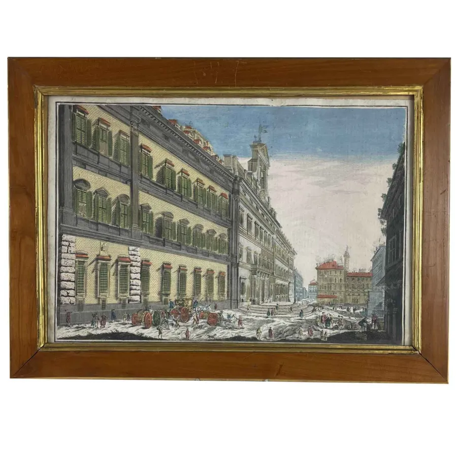 obrazek 5 Widoki architektoniczne Remondini Bassano około 1770 r