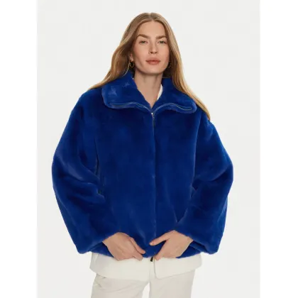 Zdjęcie LOLA CASADEMUNT Kożuch LF2401027 Niebieski Regular Fit