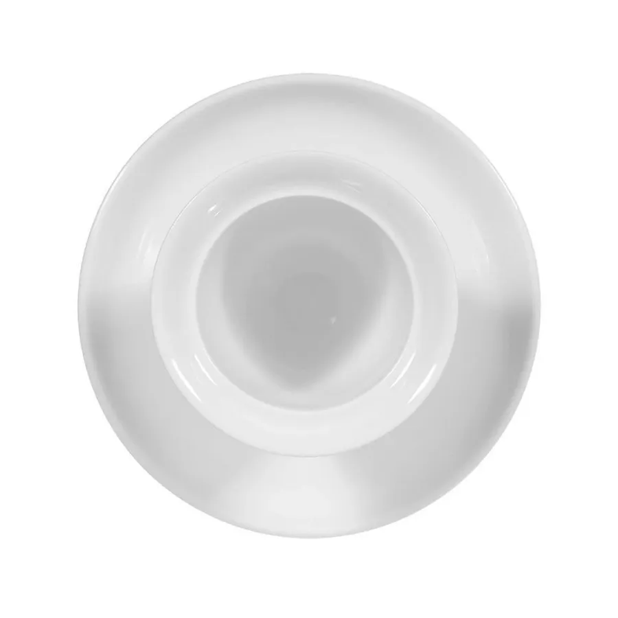 obrazek 3 Biały nowoczesny porcelanowy kieliszek na jajko – Tettau
