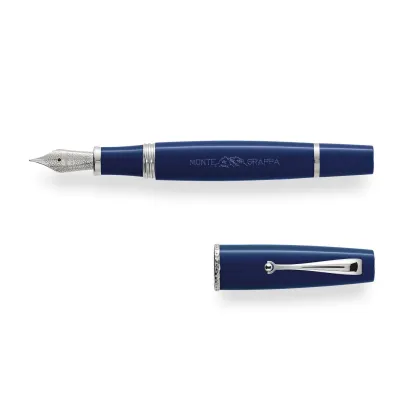 Picture Original women's navy blue fountain pen - Montegrappa