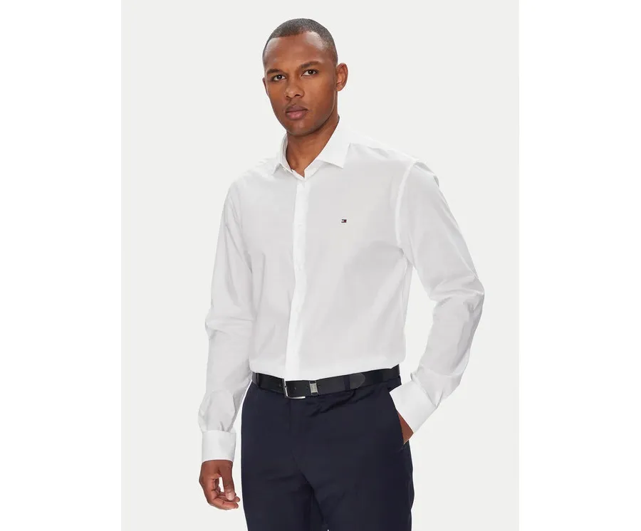 obrazek 1 Tommy Hilfiger Koszula MW0MW38347 Biały Slim Fit