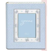 Zdjęcie Stylowy album na zdjęcia dziecka 20х25 cm w kolorze niebieskim