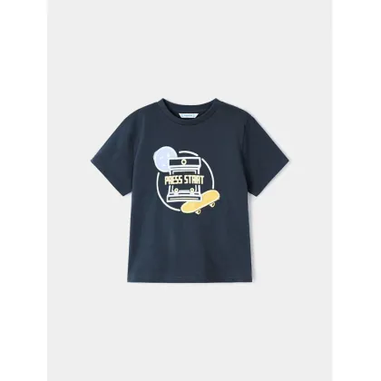 Zdjęcie Mayoral T-Shirt 3012 Granatowy Regular Fit