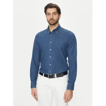 Zdjęcie Michael Kors Koszula jeansowa MD0MD91441 Granatowy Slim Fit