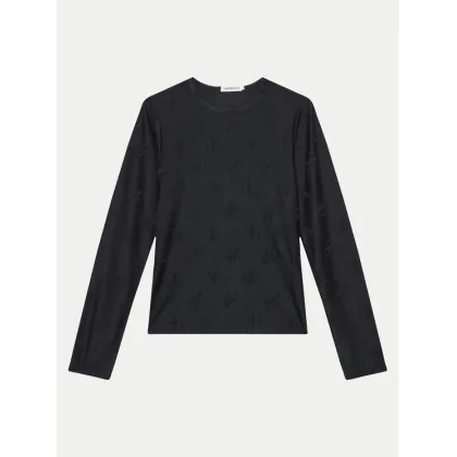 Zdjęcie Calvin Klein Jeans Bluzka IG0IG02536 Czarny Slim Fit