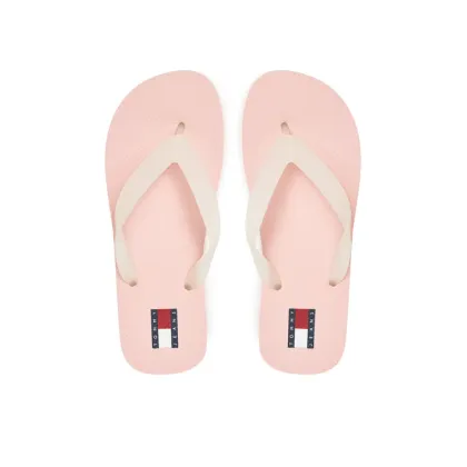 Zdjęcie Tommy Jeans Japonki Tjw Logo Flip Flop EN0EN02447 Różowy