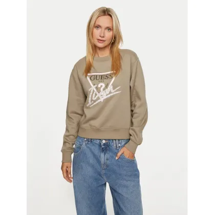 Zdjęcie Guess Bluza Icon W4YQ25 KB681 Zielony Relaxed Fit