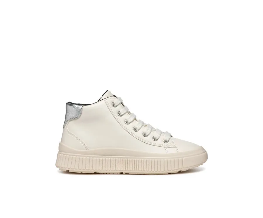 obrazek 1 Geox Sneakersy J Laquinny Girl J46M3F 000BC C1M1W S Écru