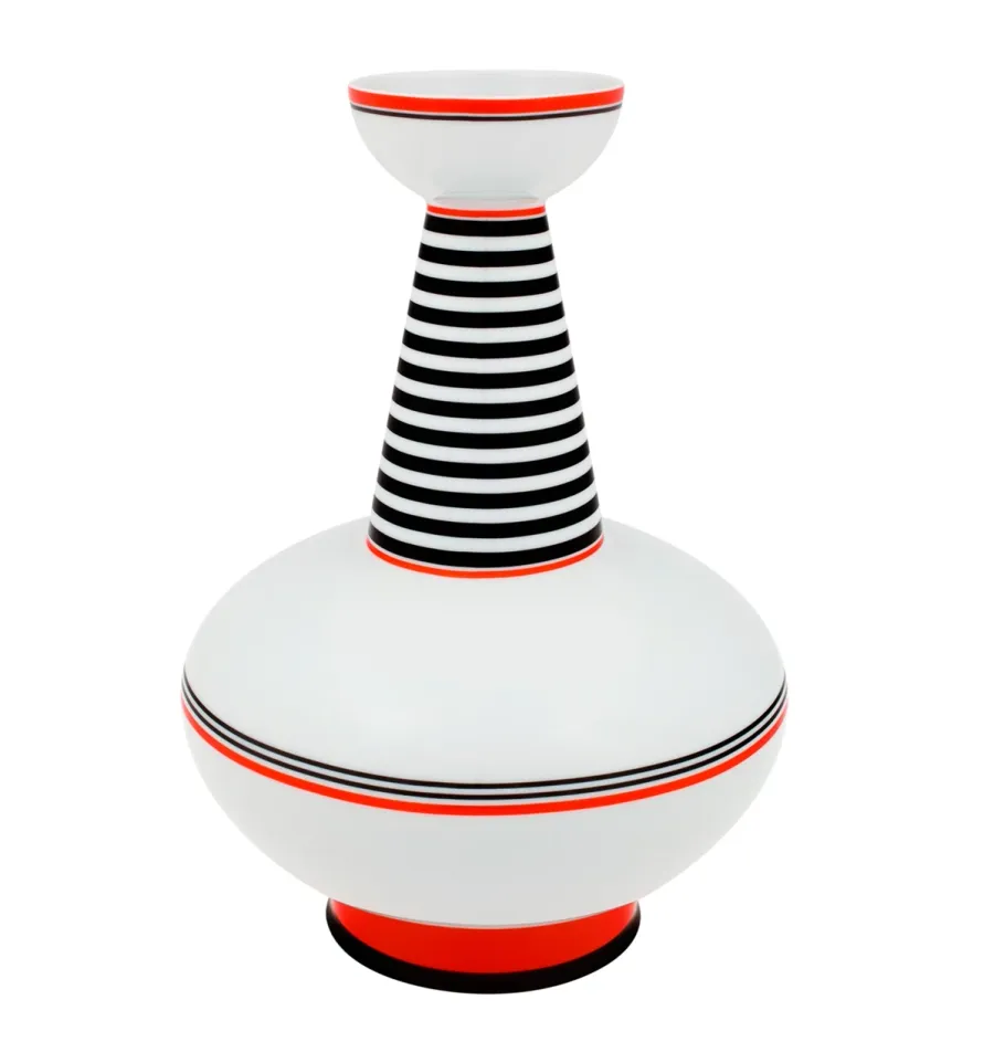 obrazek 1 Porcelanowy wazon Joker z geometrycznej kolekcji Triadic - gry kolorów, kształtów i objętości - Vista Alegre