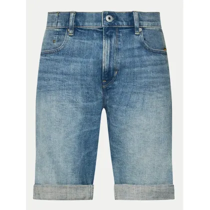 Zdjęcie G-Star Raw Szorty jeansowe Mosa D24430-D498-G564 Niebieski Regular Fit