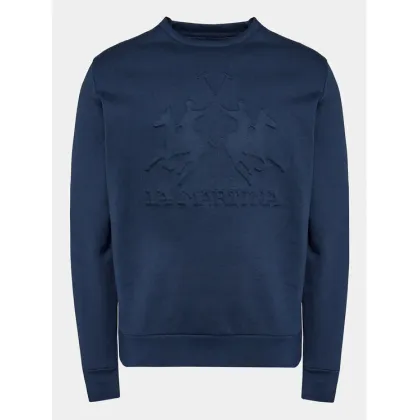 Zdjęcie La Martina Polar Quadrilatere WMF003 FP557 Granatowy Regular Fit