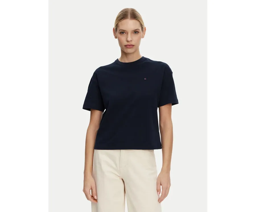 obrazek 1 Tommy Hilfiger T-Shirt UW0UW05763 Granatowy Regular Fit