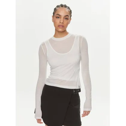 Zdjęcie Calvin Klein Jeans Bluzka J20J223323 Biały Slim Fit