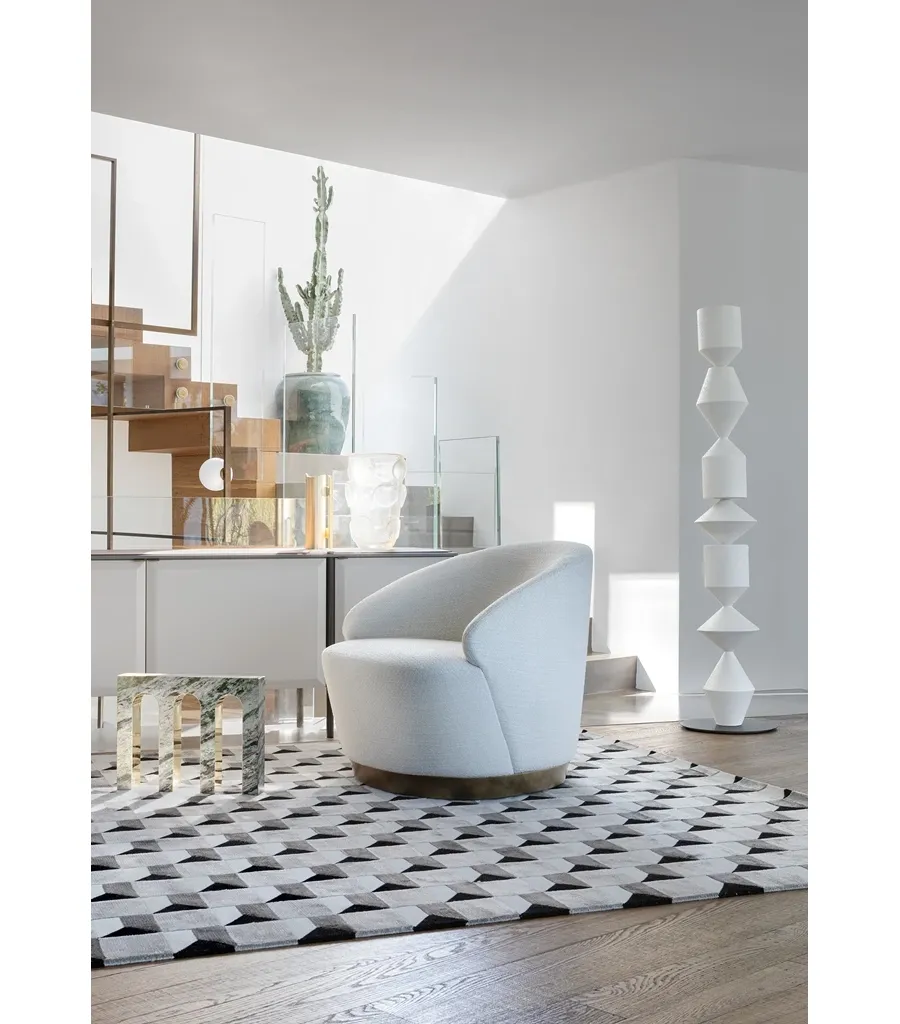 obrazek 5 Gustowny włoski fotel do salonu - styl modernistyczny