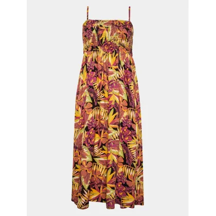 Zdjęcie Roxy Sukienka letnia Remember Sun Wvsk ERJWK03146 Szary Slim Fit