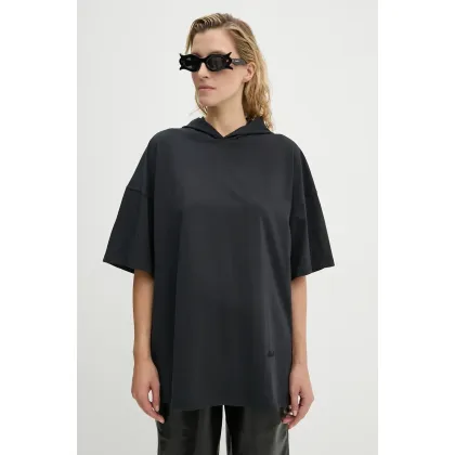 Zdjęcie Nanushka t-shirt bawełniany KACPER damski kolor czarny NU24PFSH03899