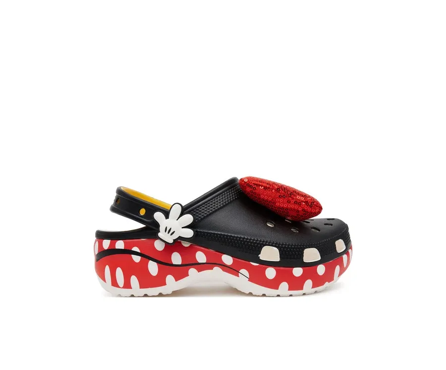 obrazek 1 Crocs Klapki Minnie Cls Platform Clg W 209896 Czarny