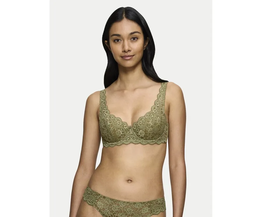 obrazek 1 Triumph Biustonosz z fiszbiną Amourette 10209584 Zielony