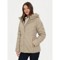 Zdjęcie Tommy Hilfiger Kurtka puchowa Chevron WW0WW42623 Beżowy Regular Fit