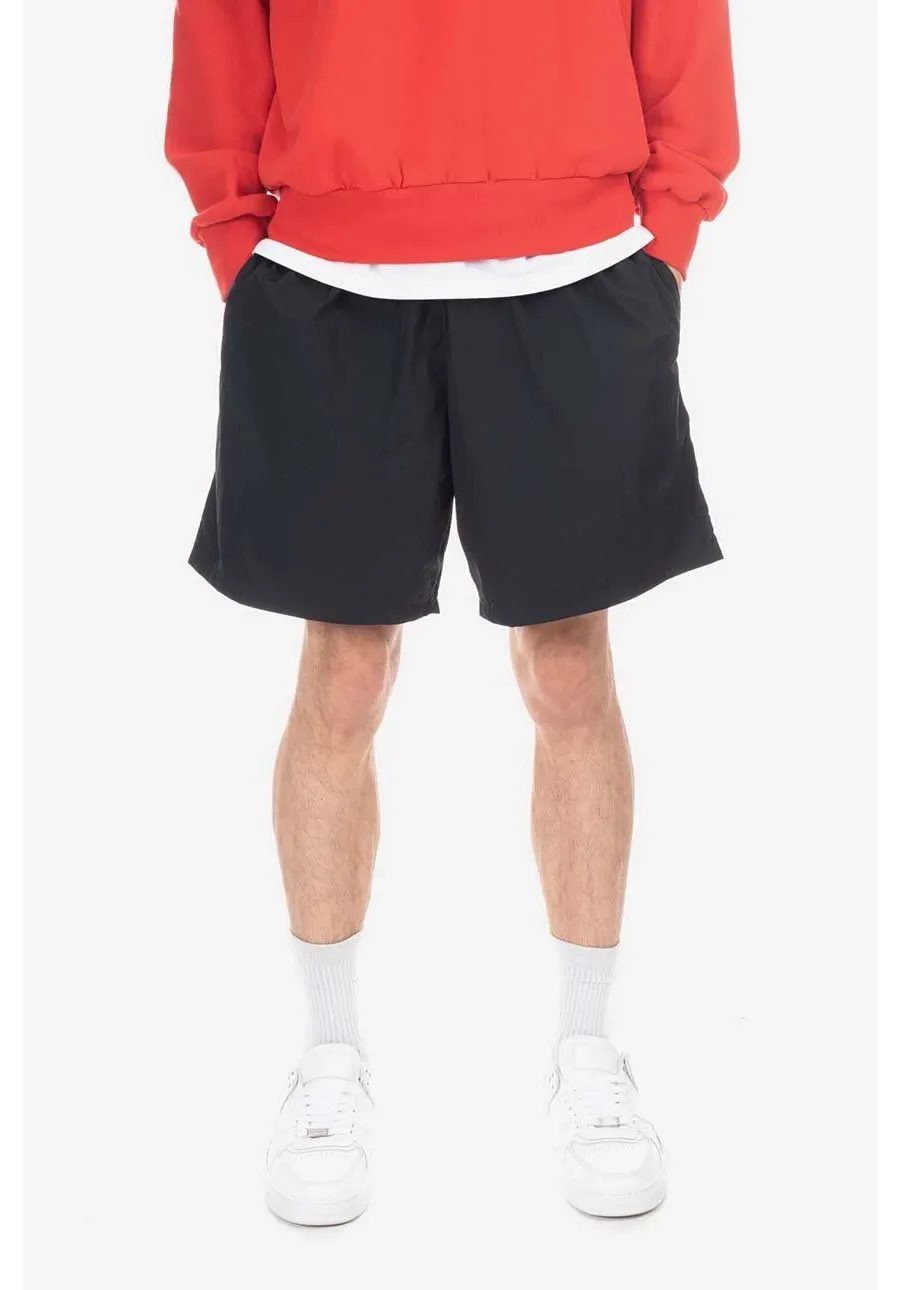 obrazek 1 Aries szorty męskie kolor czarny Aries Classic Windcheater Short AR30701 BLACK AR30701-BLACK