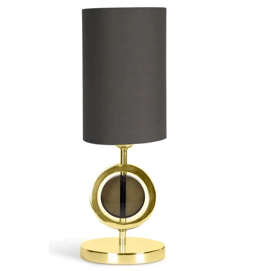 obrazek 1 Pojedyncza lampa w kształcie koła na biurko Art Deco