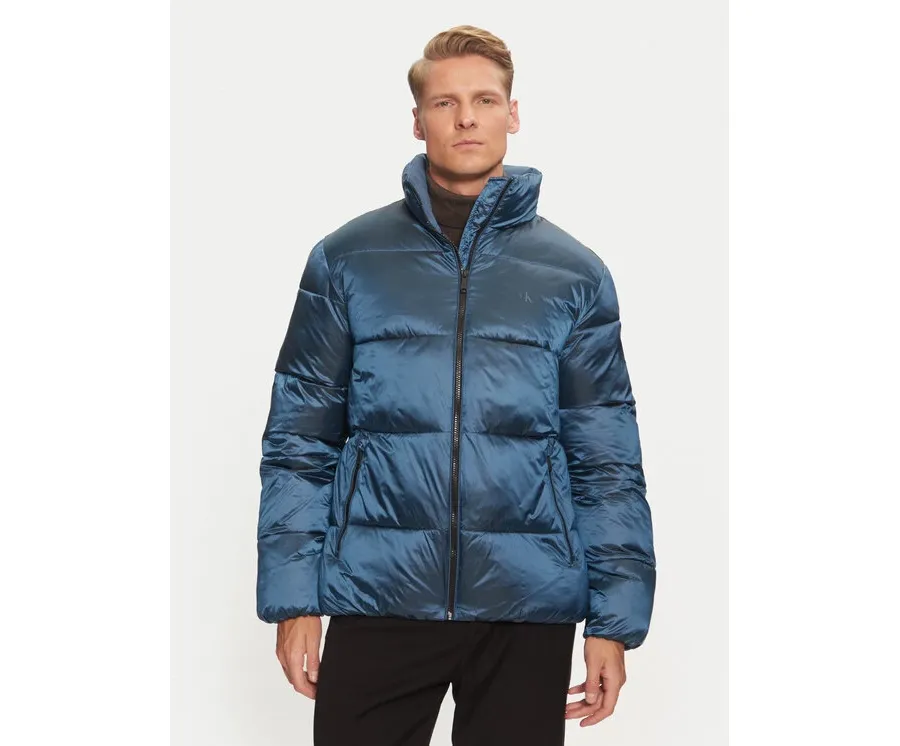 obrazek 1 Calvin Klein Jeans Kurtka zimowa J30J326097 Niebieski Regular Fit